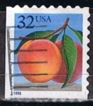 Sellos de America - Estados Unidos -  Scott  2487 Melocoton (12)