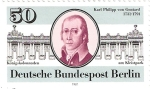 Stamps Germany -  Berlin Gontard