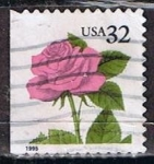 Stamps United States -  Scott  2492 Rosa Rosa (9)