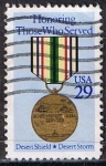 Stamps United States -  Scott  2551 Desert Storm (1)