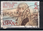 Stamps Spain -  Edifil  2536  Defensa Naval de Tenerife. Siglo XVIII.  