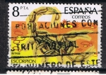 Stamps Spain -  Edifil  2533  Fauna. Invertebrados.  