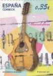 Stamps Spain -  instrumentos musicales-mandolina