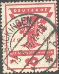 Stamps : Europe : Germany :  Asamblea constituyente de la República de Weimar