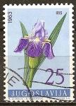 Stamps : Europe : Yugoslavia :  Flores: Iris