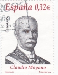 Sellos de Europa - Espaa -  personaje- Claudio Moyano