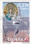 Stamps Spain -  fiestas de la Virgen Blanca (Vitoria)