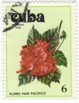 Stamps Cuba -  Flores Mar Pacifico