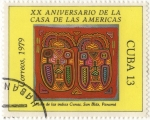 Stamps Cuba -  XX Aniversario de la Casa de las Americas