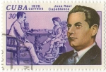 Stamps Cuba -  Jose Raul Capablanca