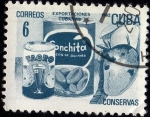 Stamps Cuba -  Exportaciones Cubanas.- CONSERVAS