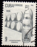 Sellos de America - Cuba -  Exportaciones Cubanas.- RON