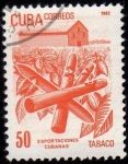 Sellos de America - Cuba -  Exportaciones Cubanas.- TABACO