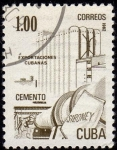 Stamps Cuba -  Exportaciones Cubanas.- CEMENTO
