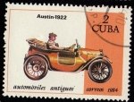 Stamps Cuba -  Automoviles Antiguos.- Austin 1922