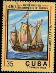 Stamps Cuba -  490 Aniversario del Descubrimiento de America