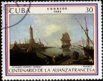 Stamps Cuba -  Centenario de la Alianza Francesa