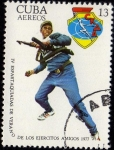 Stamps Cuba -  IV ESPARTAQUIADAS DE VERANO DE LOS EJERCITOS AMIGOS 1977