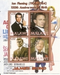 Stamps Malawi -  James Bond