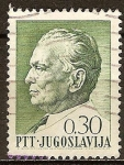 Stamps : Europe : Yugoslavia :  Presidente Tito.