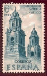 Sellos del Mundo : Europa : Espa�a : 1970 Forjadores de America. Catedral de Morelia. Mejico- Edifil:2000