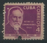 Stamps Cuba -  General Emilio Nuñez