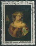 Stamps Cuba -  Retrato de una dama
