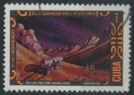 Stamps : America : Cuba :  El Cosmos del Futuro - En un crater marciano