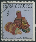 Stamps Cuba -  Instrumentos Musicales Folklóricos