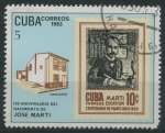 Sellos de America - Cuba -  130 Aniv. Nacimiento José Martí