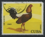 Sellos de America - Cuba -  Gallos de Lidia - Cenizo