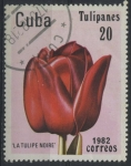 Stamps Cuba -  Tulipanes - La Tulipe noire