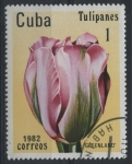 Sellos de America - Cuba -  Tulipanes - Greenland