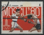 Sellos de America - Cuba -  Moscú '80