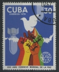 Stamps Cuba -  XXX Aniv. Consejo Nacional de la Paz