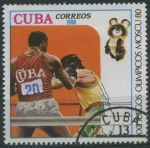 Stamps Cuba -  XII Juegos Olímpicos Moscú 80