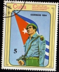 Stamps Cuba -  XXV Aniv. de las Milicias Nacionales Revolucionarias