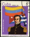 Stamps America - Cuba -  BICENTENARIO NACIMIENTO DE SIMON BOLIVAR