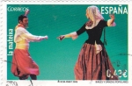 Stamps Spain -  bailes y danzas populares-la mateixa