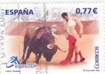 Stamps Spain -  lance taurino