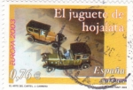 Stamps Spain -  el juguete de hojalata