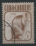 Sellos de America - Cuba -  Jutia