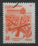Sellos de America - Cuba -  Exportaciones Cubanas - Tabaco