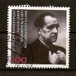 Stamps Germany -  RFA / Centenario del nacimiento de Julius Leber.