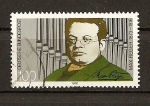 Stamps Germany -  RFA / 75 Aniversario de la muerte de Max Reger (compositor)