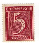 Stamps Germany -  Cifras