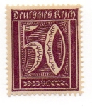 Stamps : Europe : Germany :  Cifras