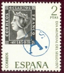 Stamps Spain -  1971 Dia Mundial del Sello - Edifil:2033