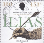 Stamps Germany -  escritores