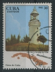 Sellos de America - Cuba -  Faros - Morro Santiago de Cuba